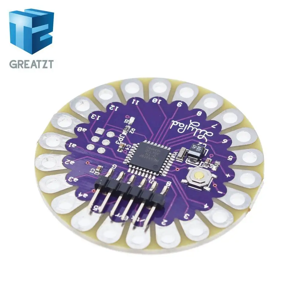 Материнская плата GREATZT LilyPad 328 ATmega328P ATmega328 16 м для Arduino|Интегральные схемы| |