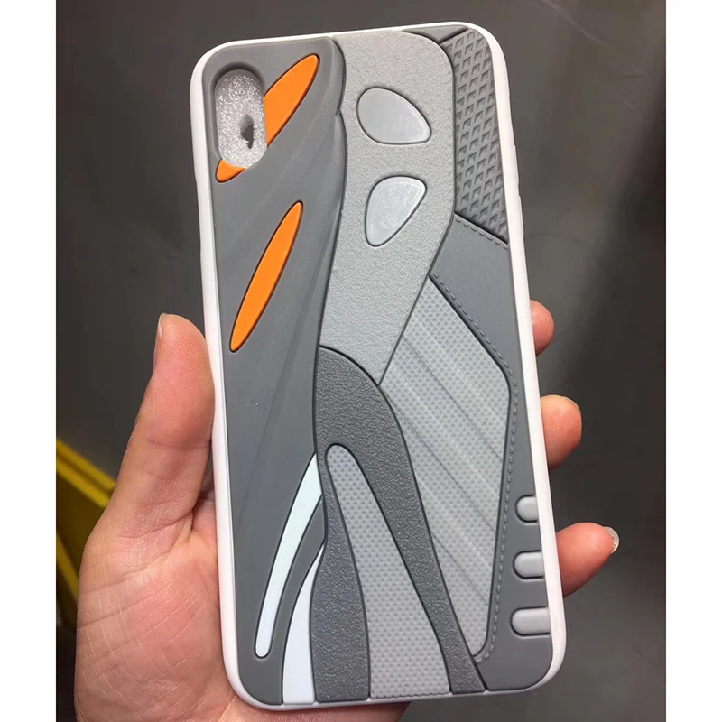 Роскошные брендовые белые кроссовки 700 Yeezys Boost чехол для телефона iPhone 7 8 Plus X XS XR MAX