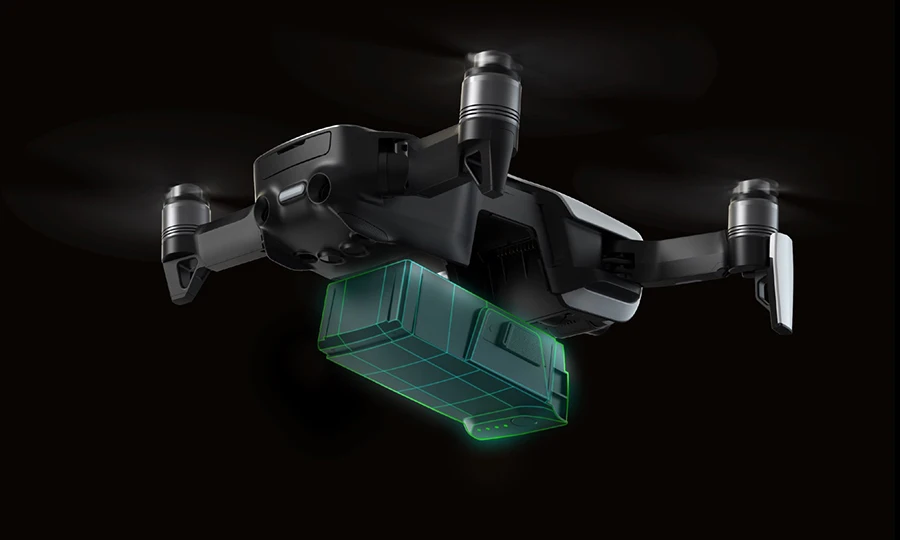 DJI Mavic Air Складной& Портативный Дрон 32MP Сфера панорамы 3-осевому гидростабилизатору и 4K Камера до 21 минут времени полета комбо