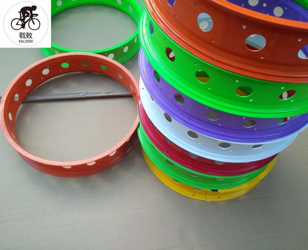 Kalosse обода для Fat bike DIY цвета 20*4,0 покрышки для снежного велосипеда 80 мм ширина колеса для пляжа