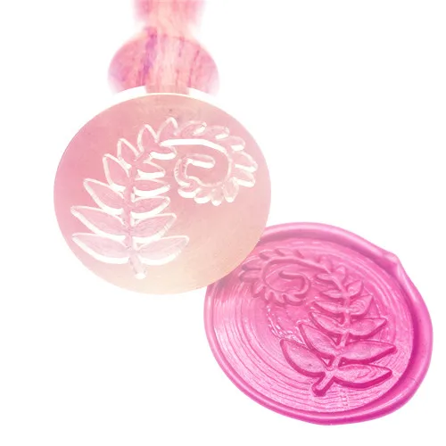 Папоротник лист восковая печать штамп/зеленый печать/Свадьба | Дом и сад