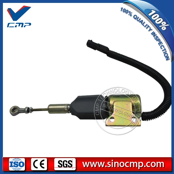 Соленоид останова топлива дизельного двигателя 24 В 3932530 для cummins 5.9L 6BT|solenoid