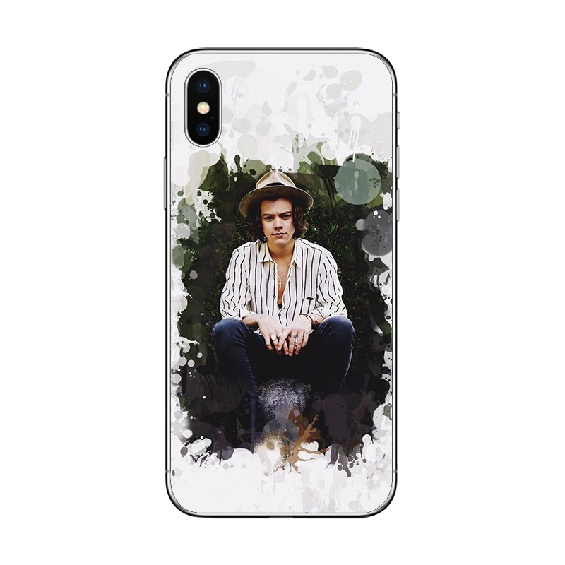 Чехлы для телефонов ciciber Harry Styles для Apple iPhone 7 8 6 6s Plus X XR XS MAX 5S SE, мягкий чехол из ТПУ для iPhone 11 Pro Max Fundas