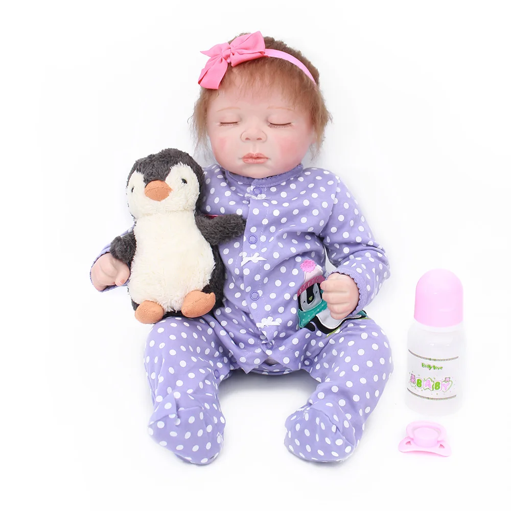 OtardDolls кукла-реборн 2" 50 см, мягкая силиконовая кукла для новорожденных, куклы для новорожденных, Реалистичная настоящая кукла для детей, подарок на день рождения, Рождество
