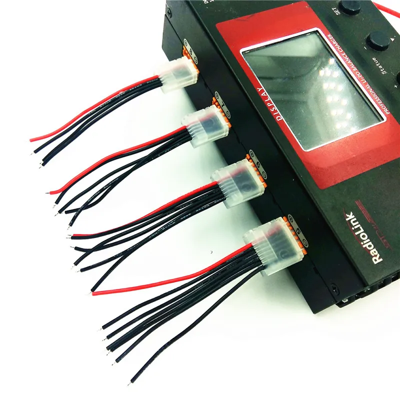 Вилка балансировки 1S 2S 3S Φ 6S 22AWG кабель соединитель питания для зарядного