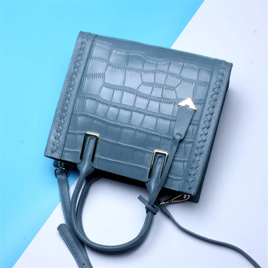 Сумка YOGOBOR женская из кожи крокодила|sac crocodile|brand leather handbagdesigner handbags |