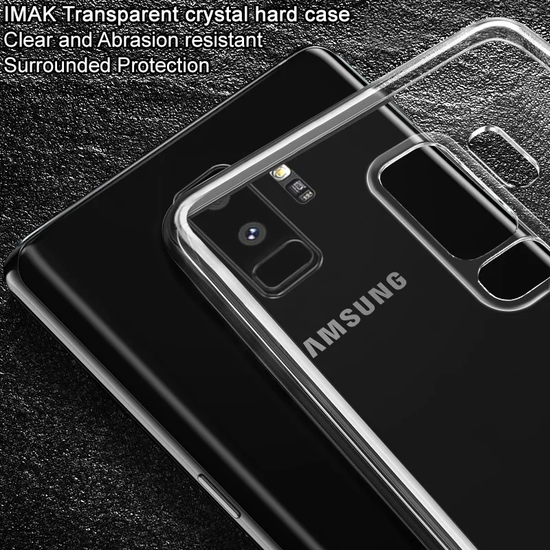Чехол для Samsung Galaxy S9 Plus IMAK Crystal II Pro Прозрачный жесткий чехол из поликарбоната S10 S10E
