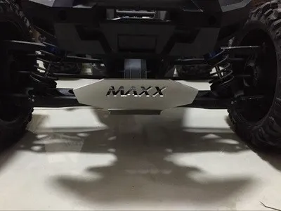 TRAXXAS X-MAXX Нержавеющая сталь Металлическое шасси защитная пластина 5