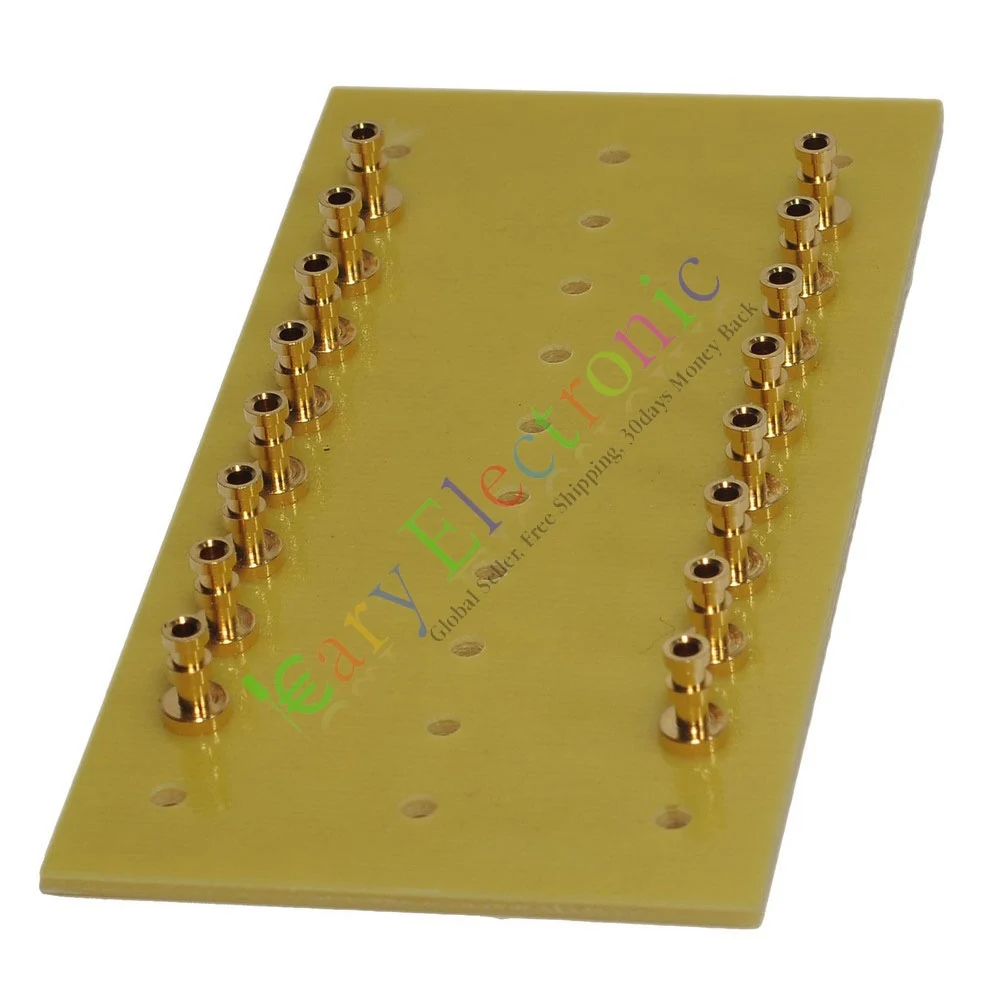 Опт и розница 20 шт. позолоченные стержни из стекловолокна с 16 штырьковыми