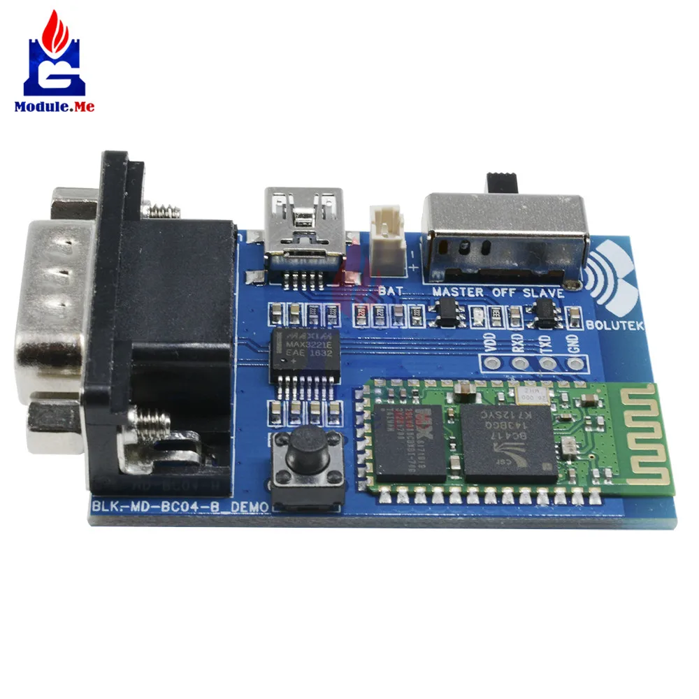 RS232 Bluetooth последовательный адаптер плата связи мастер Slave 2 режима 5 в мини USB Bluetooth последовательный порт профиль модуль