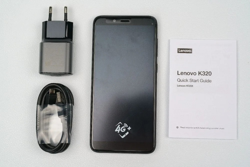 Lenovo k320t 2G 16G 5 7 &quotHD Spreadtrum 9850K четырехъядерный android 0 4G LTE смартфон с отпечатком