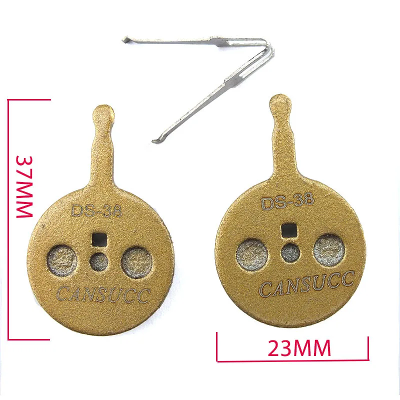 1 пара металлических дисковых тормозных колодок для велосипеда MTB велосипедные