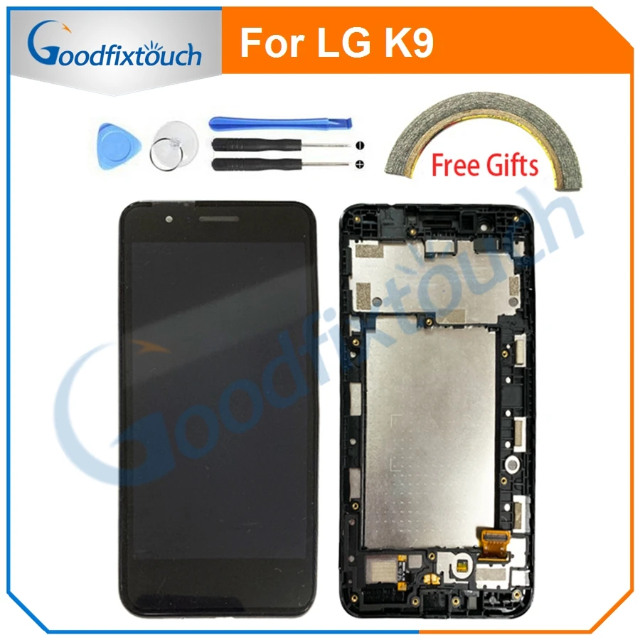 ЖК дисплей Экран для LG K9 X2 X210 Дисплей кодирующий преобразователь сенсорного