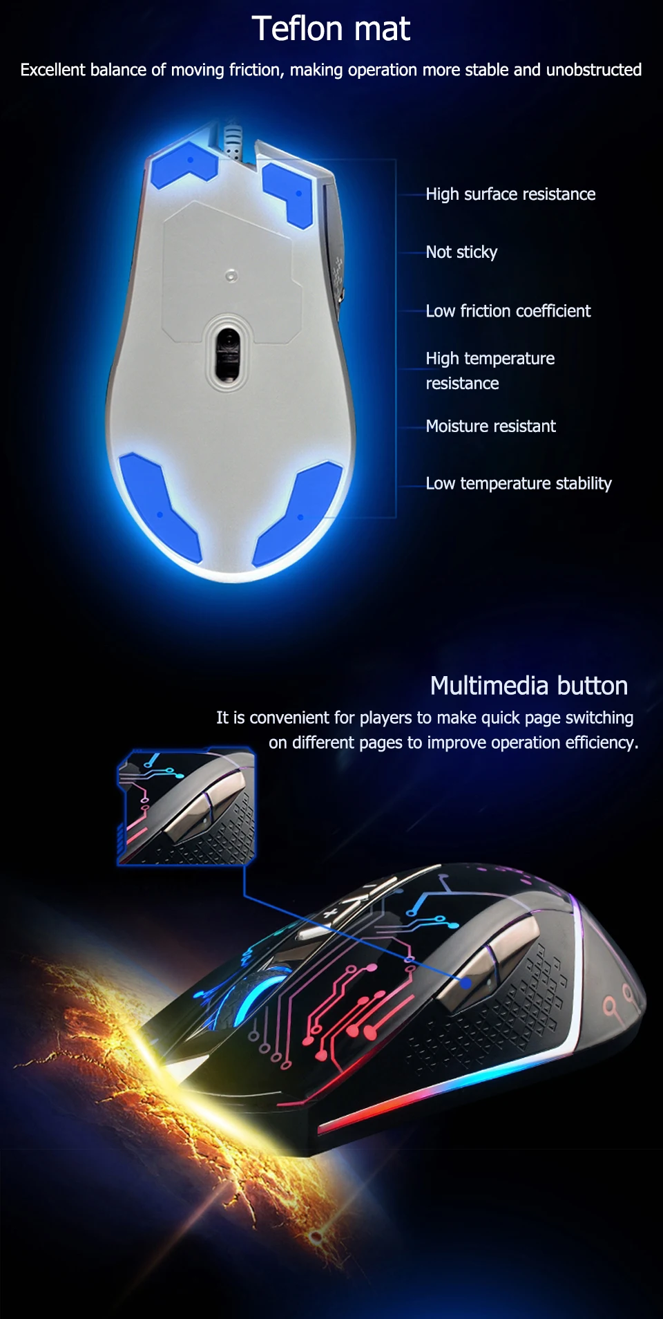 AULA игровая мышь USB Проводная RGB эргономичная dpi 5000 регулируемая для ноутбука настольного ПК компьютера аксессуары геймерская мышь# SI9010