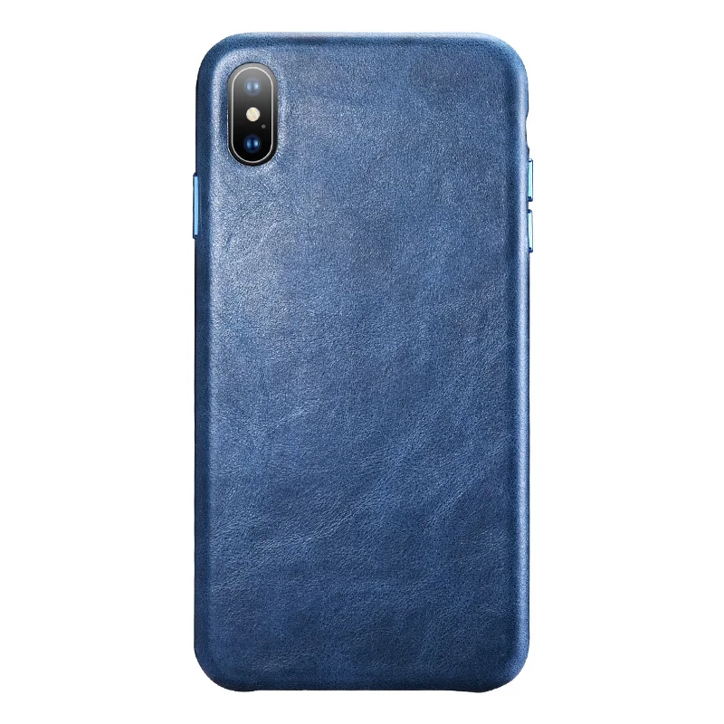 Оригинальный брендовый чехол XOOMZ для iPhone X XR XS MAX из натуральной воловьей кожи