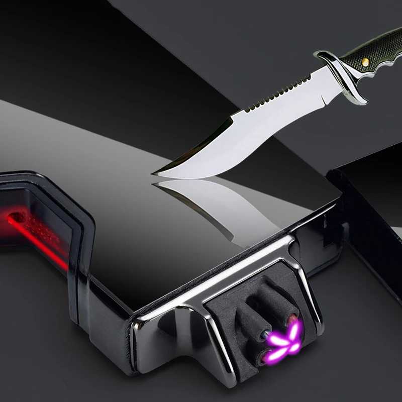 HB-875 Перезаряжаемый USB светильник инфракрасный лазер индукции двойной дуги | Дом и