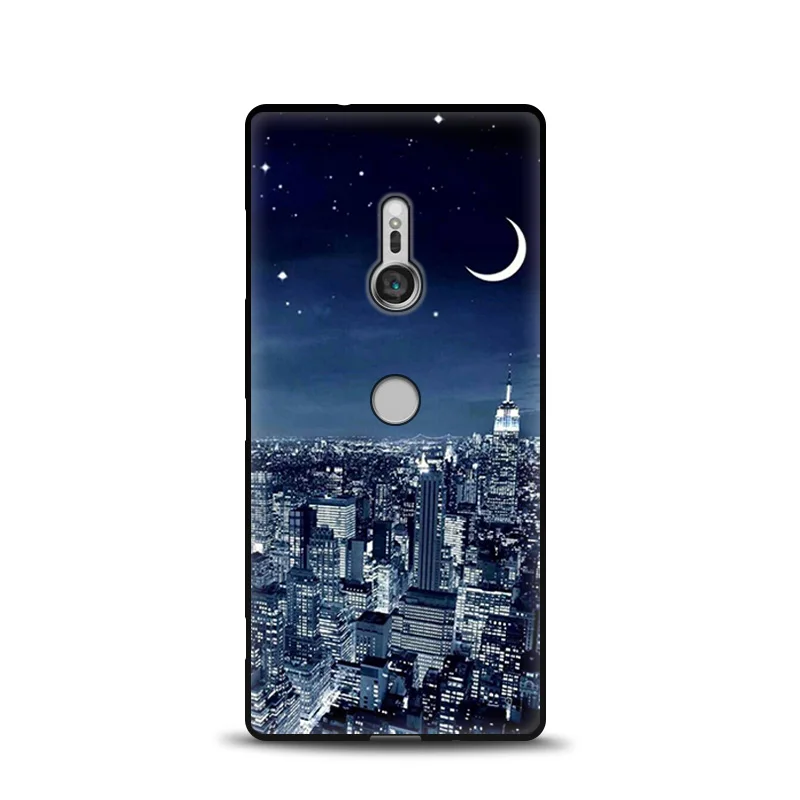JURCHEN, роскошный 3D мультяшный чехол для телефона, для sony Xperia XZ3, чехол, мягкий, TPU, силиконовый, задний Чехол для sony Xperia XZ3, двойной чехол - Цвет: 39