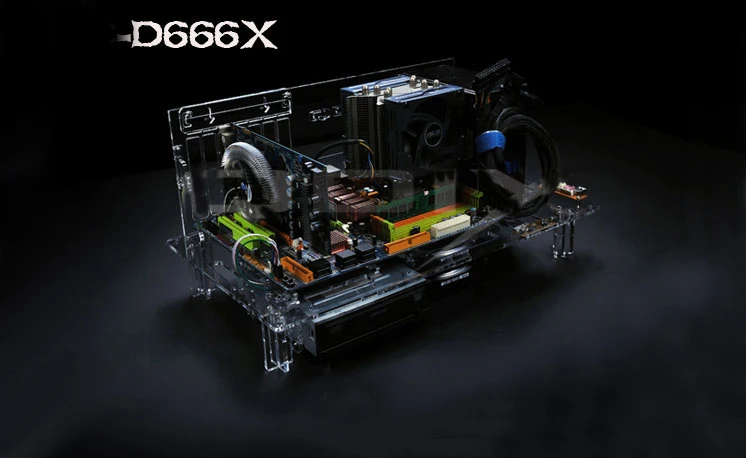 DIY PC тестовая скамейка открытая рамка чехол для компьютера ITX ATX MATX материнская плата разгон водяное охлаждение USB2.0 PCI видеокарта