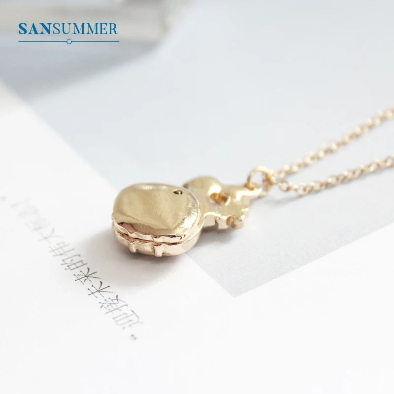 Женский комплект украшений SANSUMMER Комплект из ожерелья и сережек с золотым
