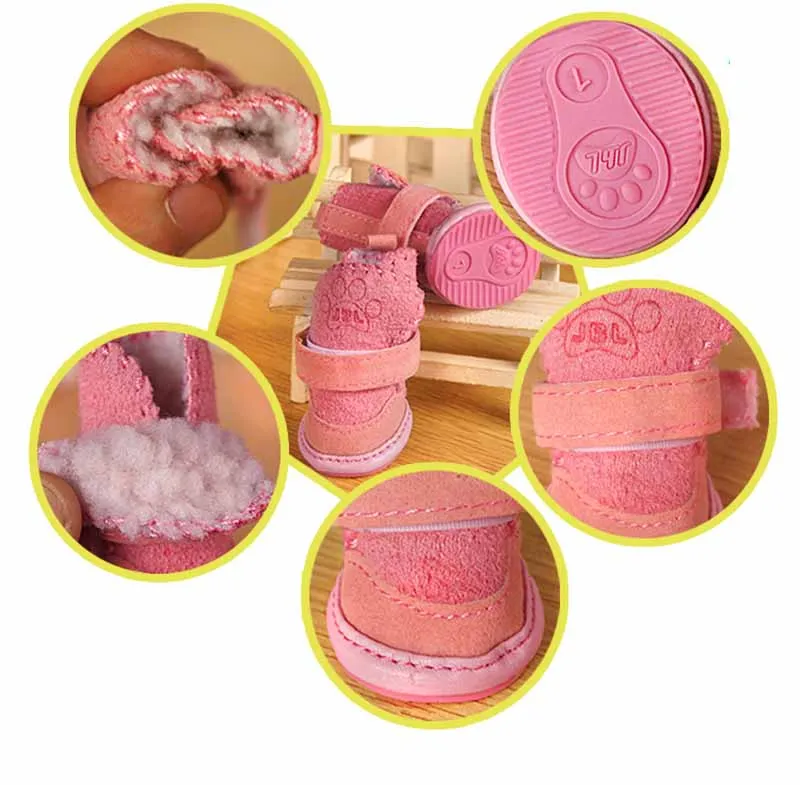 Классическая обувь для домашних животных SYDZSW собак кошек зимние Нескользящие