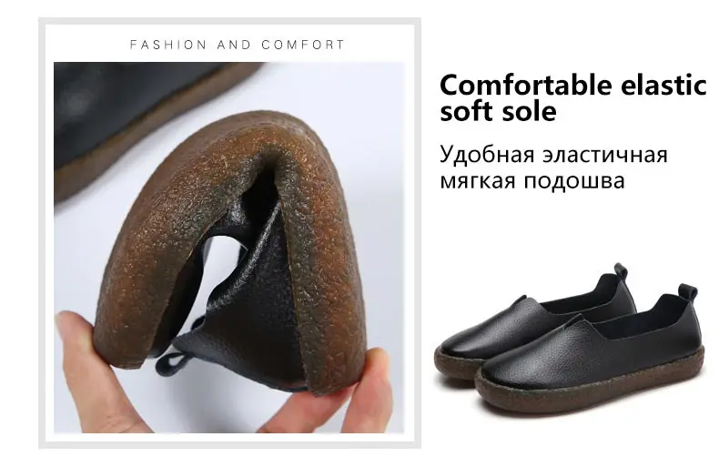 Новое поступление; большие размеры; лоферы; женская обувь; Повседневная Удобная женская обувь на плоской подошве; обувь из натуральной кожи; женская обувь; tenis feminino