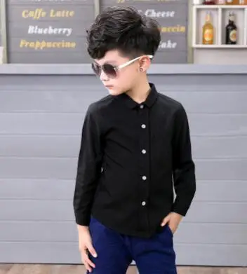 Black shirt Новинка года; модный детский блейзер для мальчиков; брюки; комплект из 2 предметов; блейзеры; костюмы для мальчиков на свадьбу; Детский костюм; Детские свадебные костюмы; одежда - Цвет: Black shirt