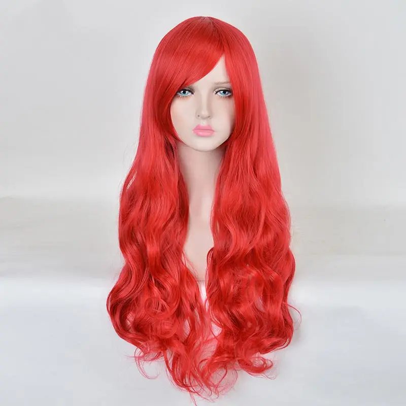

The Little Mermaid Cosplay Costumes Wig For Halloween Party Mermaid Wig