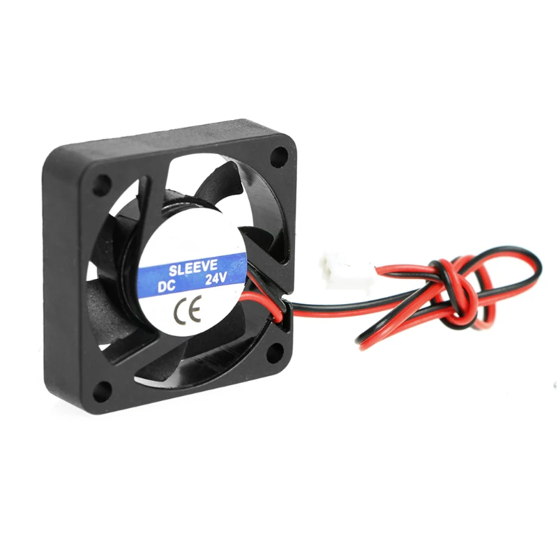 2 Pin 40x40x10 мм DC 24V 0.10A компьютерная система процессора Бесщеточный вентилятор