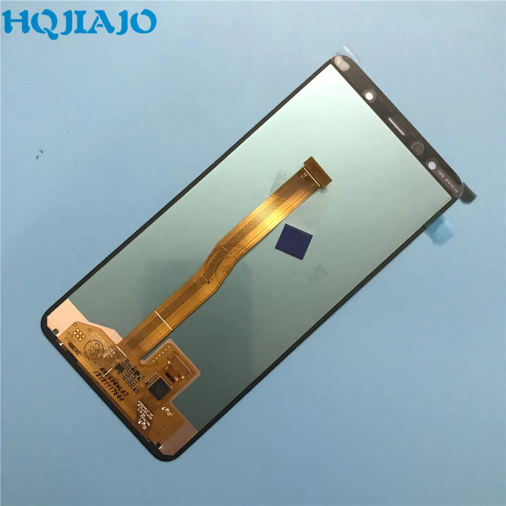 ЖК дисплей 6 шт./лот 0 ''для Samsung A7 2018 A750 A750F A750FN с сенсорным экраном и