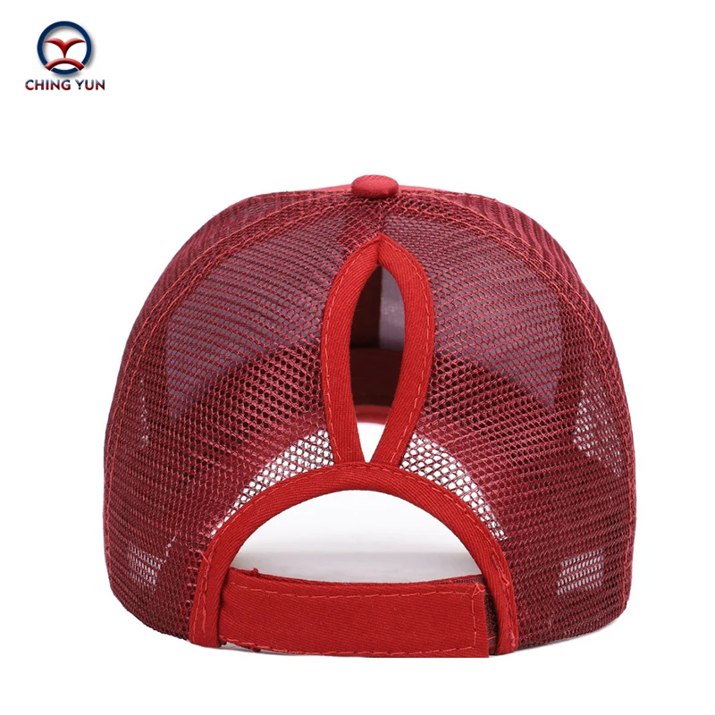 CHING YUN Brand Baseball Cap Women High Quality Ms Ponytail Hairstyle Women's sunhat Pattern Hat Unisex Leisure Street Sun Hat