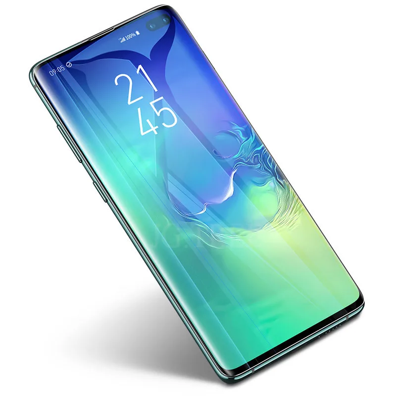 3D изогнутые с обмоткой эластичной пленкой для samsung Galaxy S10 S8 S9 плюс записная книжка