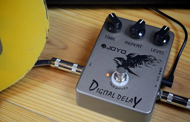 JF-08 Digital Delay Effect Pedal for Electric Guitar ture bypass design to Minimize the tone loss free shipping | Спорт и