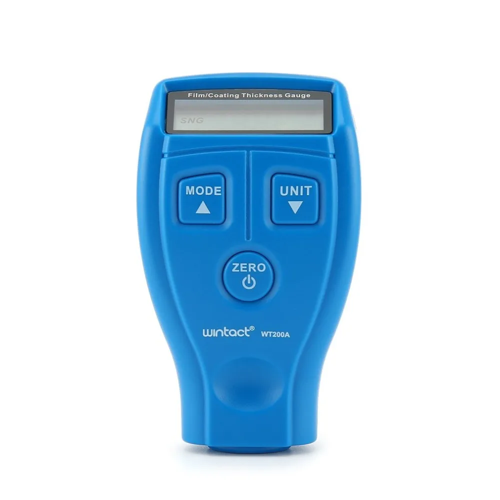 WINTACT цифровое покрытие пленка Железный толщиномер автомобильный измеритель