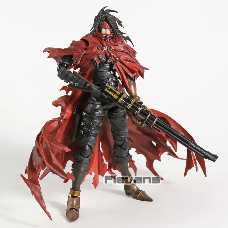 Dirge of Cerberus Final Fantasy VII Play Arts Kai Vincent Valentine ПВХ фигурка Коллекционная модель игрушки