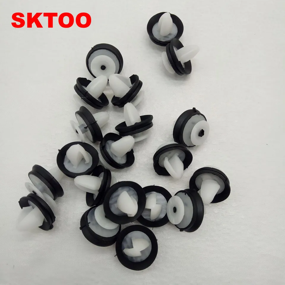 SKTOO 20 шт. для Citroen C5 Peugeot 307206508 дверные обрезные панели защелкиваются зажимы