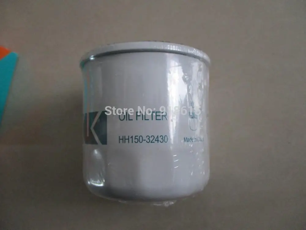 HH150-32430 масляный фильтр подходит KUBOTA J310 J106 J108 D722 двигатель geniune части EDL13000TE EDL11000E запчасти генератора