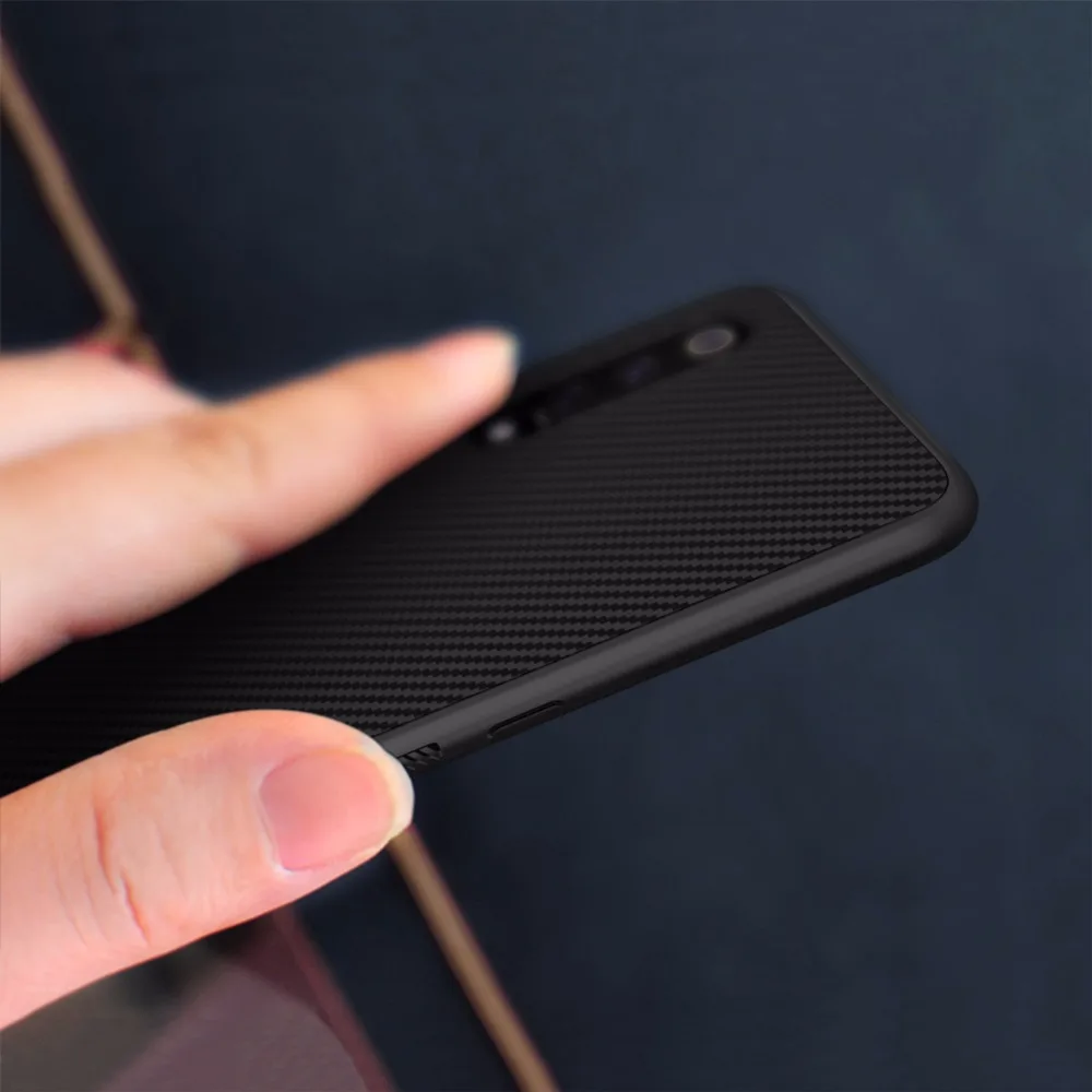 Case For xiaomi mi 9 Original NILLKIN Synthetic Fiber Texture Non-slip Bumper Back Cover mi9 | Мобильные телефоны и