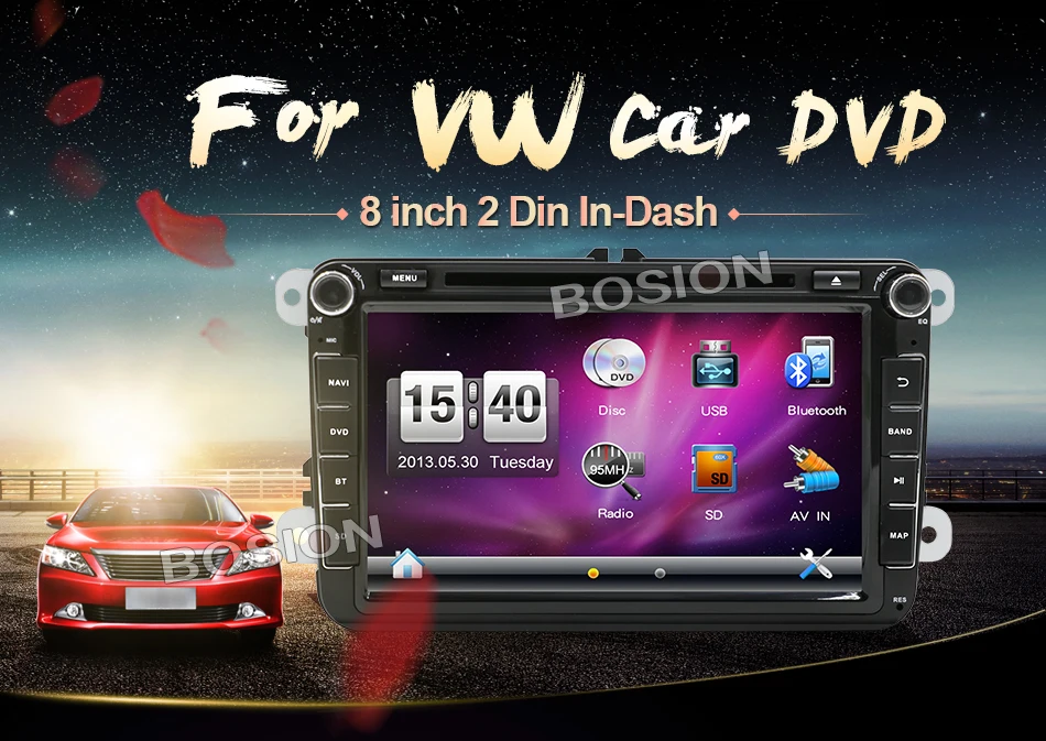 Автомобильный 2din VW дешевые dvd плееры для Volkswagen GOLF VI навигация GPS Bluetooth Радио USB IPOD
