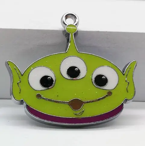B 50 шт. Toy Story металлические подвески DIY Цепочки и ожерелья изготовления ювелирных изделий DIY аксессуары FW-2 - Окраска металла: B