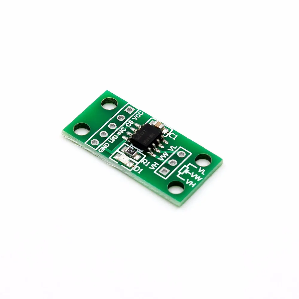 X9C103S цифровой модуль платы потенциометра DC3V 5V для Arduino|Интегральные схемы| |