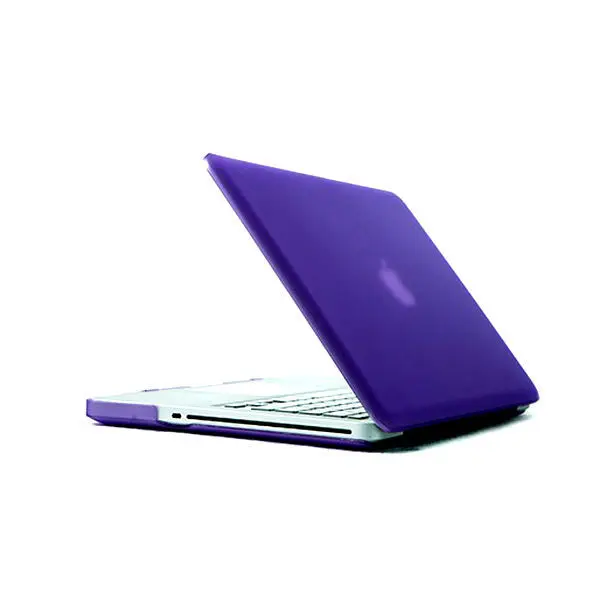 Dark Purple Модный жесткий матовый чехол для ноутбука Apple Macbook, Чехол Air Pro retina 1" 12" 1" 15" с/без сенсорной панели, цветов - Цвет: Dark Purple