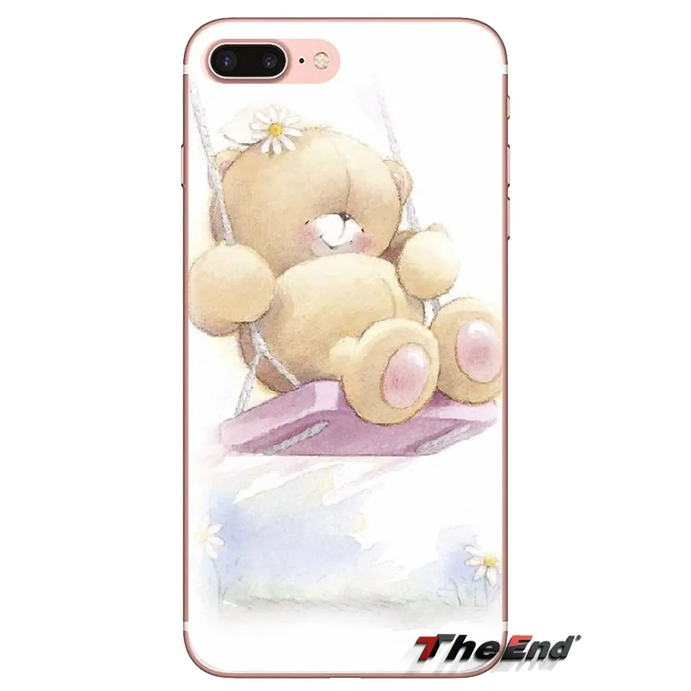 Forever Friends Bear Art TPU Transparent Covers For Xiaomi Mi3 Samsung A10 A30 A40 A50 A60 A70 Galaxy S2 Note 2 Grand Core Prime |