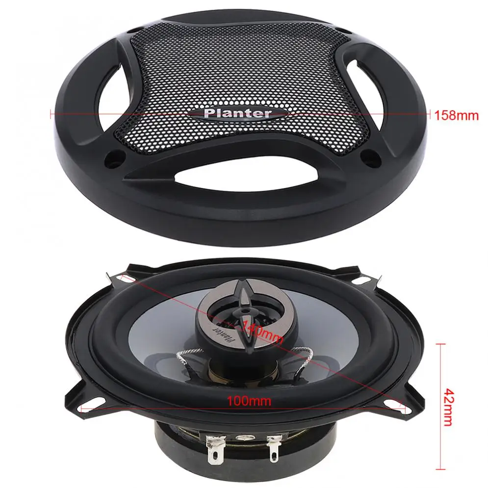TS A1372E 5 дюймов 300 Вт Авто Автомобиль HiFi коаксиальный динамик Автомобильная дверь