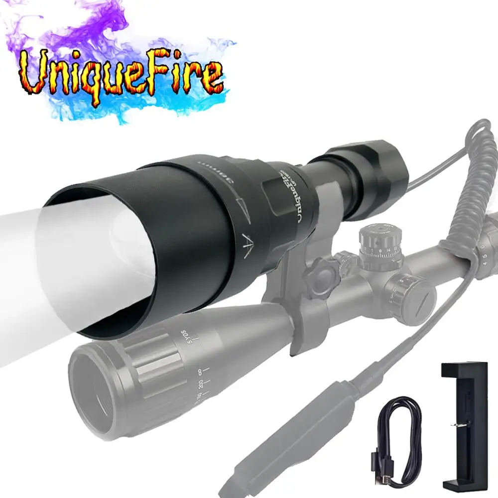 

Фонарик UniqueFire 1605 с 3 режимами ночного видения, 38 мм, с зарядкой