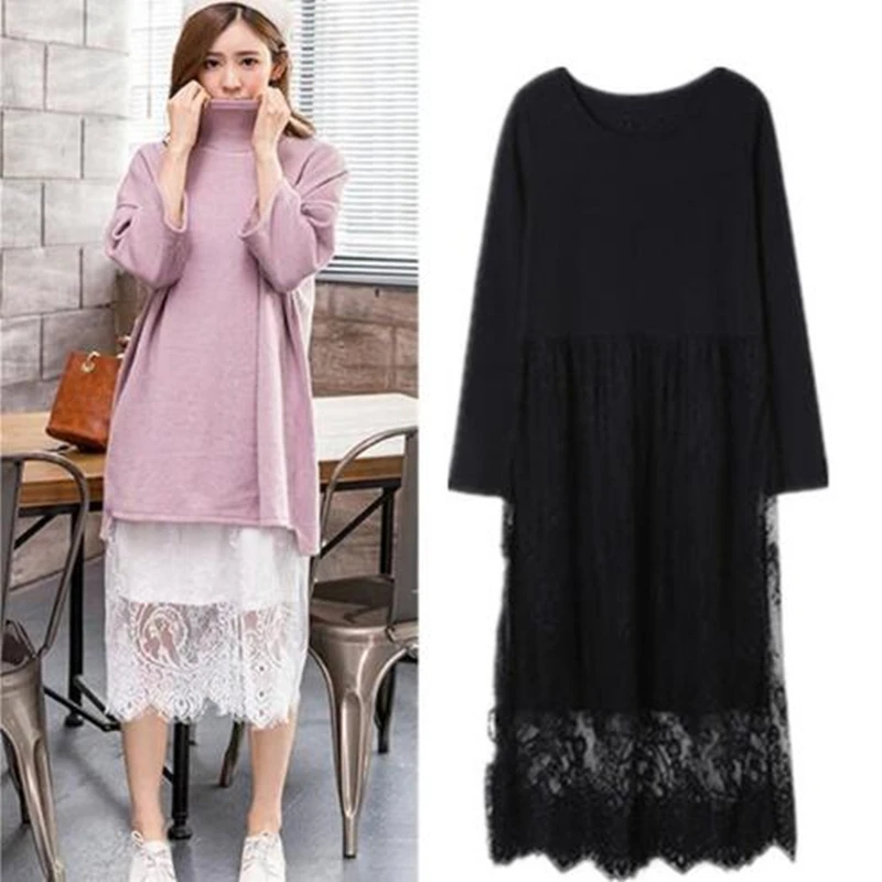 Женское летнее кружевное платье элегантное винтажное с высокой талией и длинным