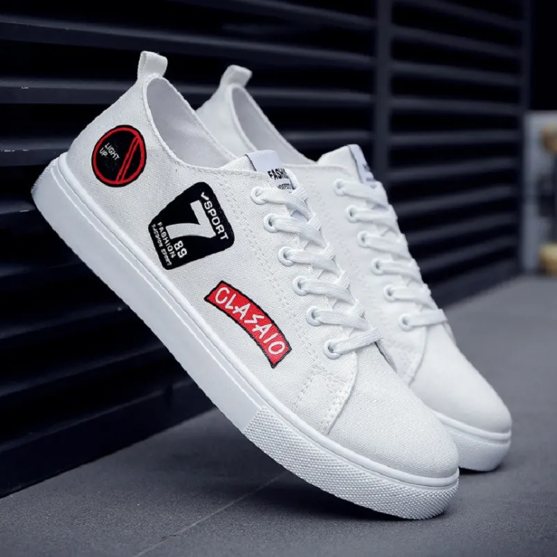 

Cresfimix mannelijke sneakers male fashion spring lace up black shoes men casual high quality white shoes cool shoes c5375