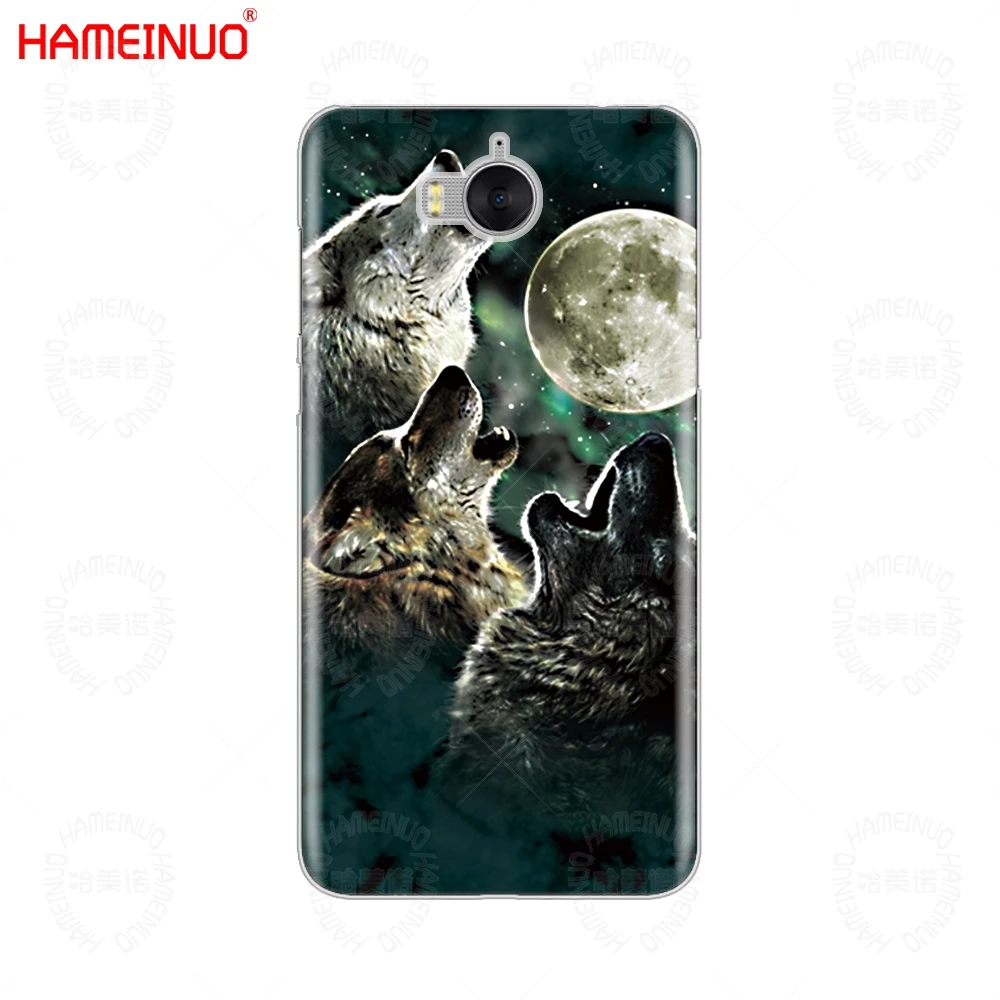 73756 Животным волком для мобильного телефона чехол для huawei honor 3C 4X 4C 5C 5X6 7 Y3 Y6 Y5 2 II Y560 - Цвет: 73756