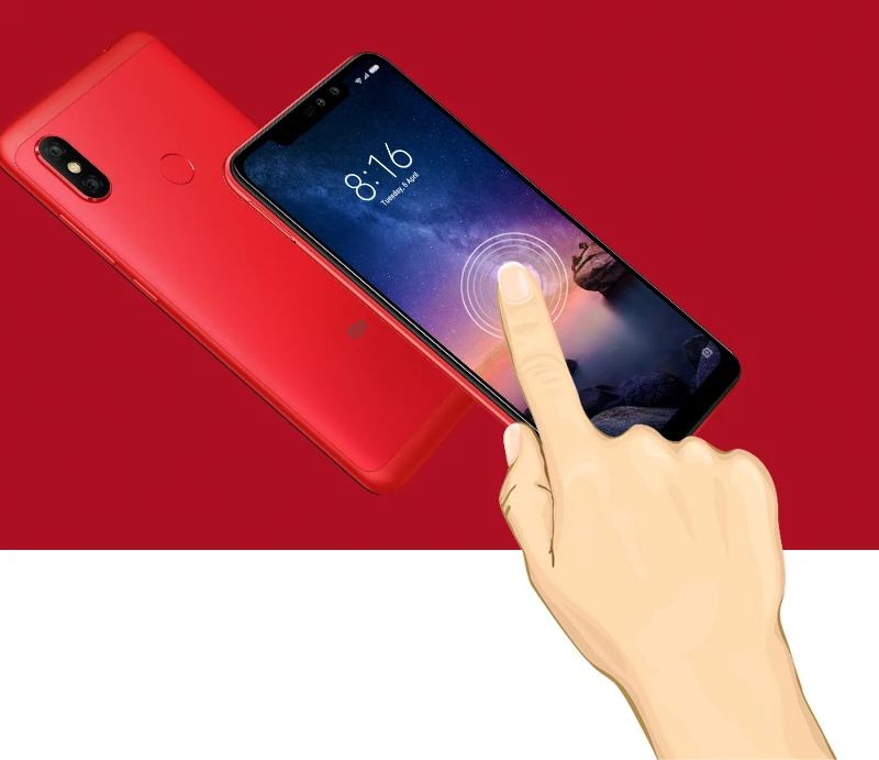 Защитные пленки с полным покрытием экрана для Xiaomi Redmi Note 6 Pro защита от царапин