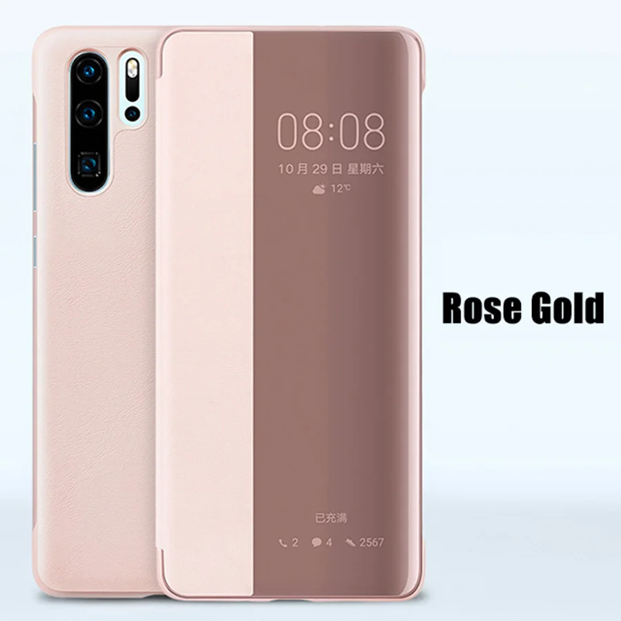 Умный чехол для huawei P30 Pro, чехлы P10 P20 P30 Pro, откидная Кожаная подставка, чехол RIJOW для huawei mate 20 9 10 30 Pro 5G