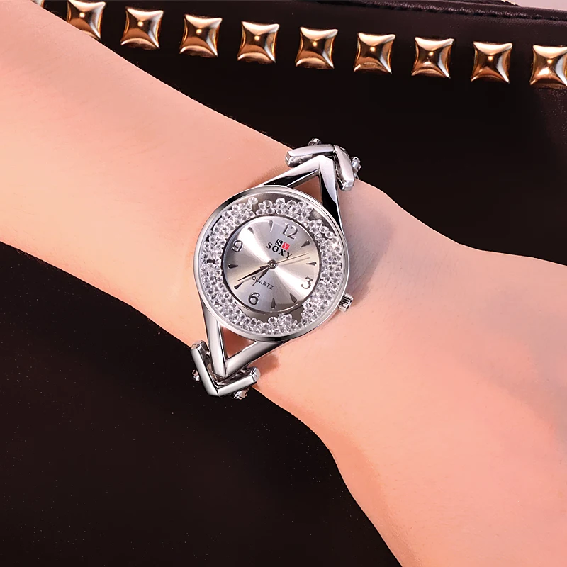 Relogio Feminino Лидирующий бренд SOXY Модные женские s Женские простые часы Аналоговые кварцевые наручные часы saat предназначены для женщин